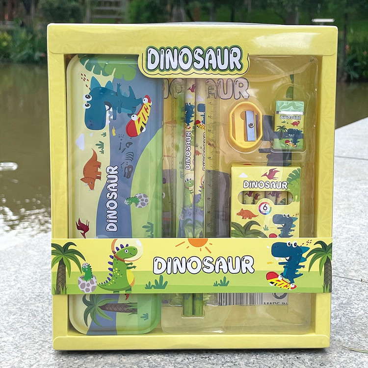 1 Set Quantity Class, Learning Occasion 1 Set Cartoon Class Learning Plastic Cute Stationary Sets