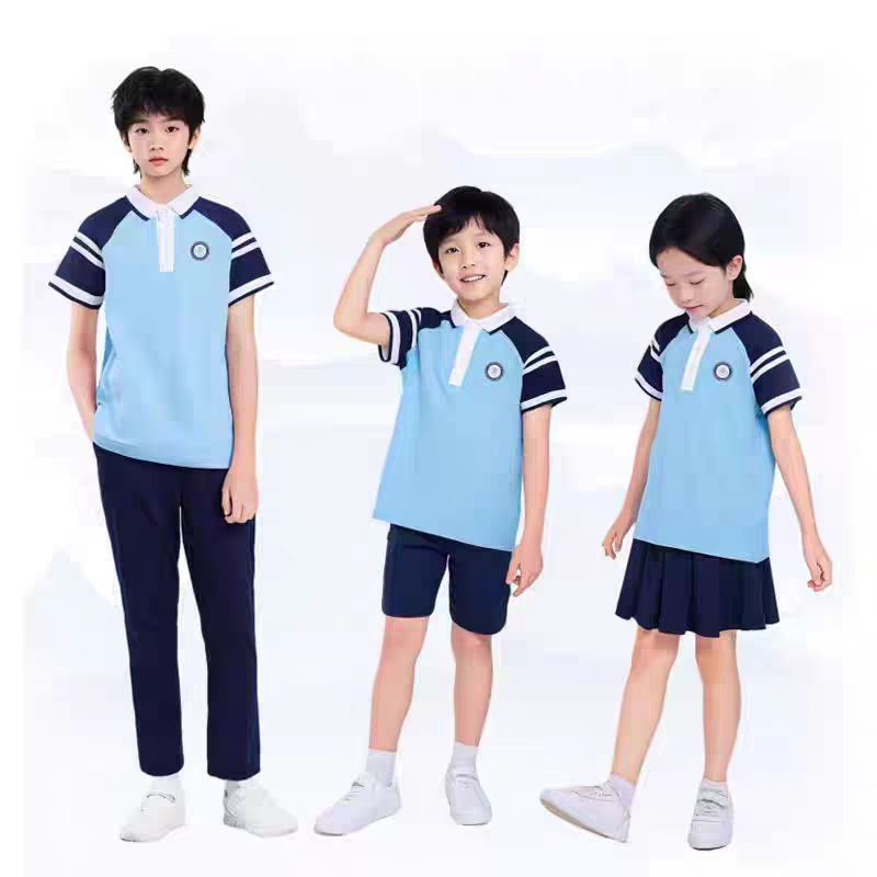 江西九江市中小学指定校服春秋夏装全套小学生班服男女童运动套装|undefined