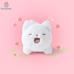 正版多爱卡通猫猫玩具挂件学生背包毛绒公仔装饰生日礼物精致手偶