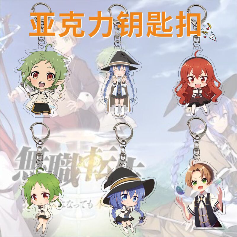 Luqi Xixi Luffy Alice cartoon acrylic pendant keychain schoolbag pendant Luqi Xixi Luffy Alice cartoon acrylic pendant keychain schoolbag pendant