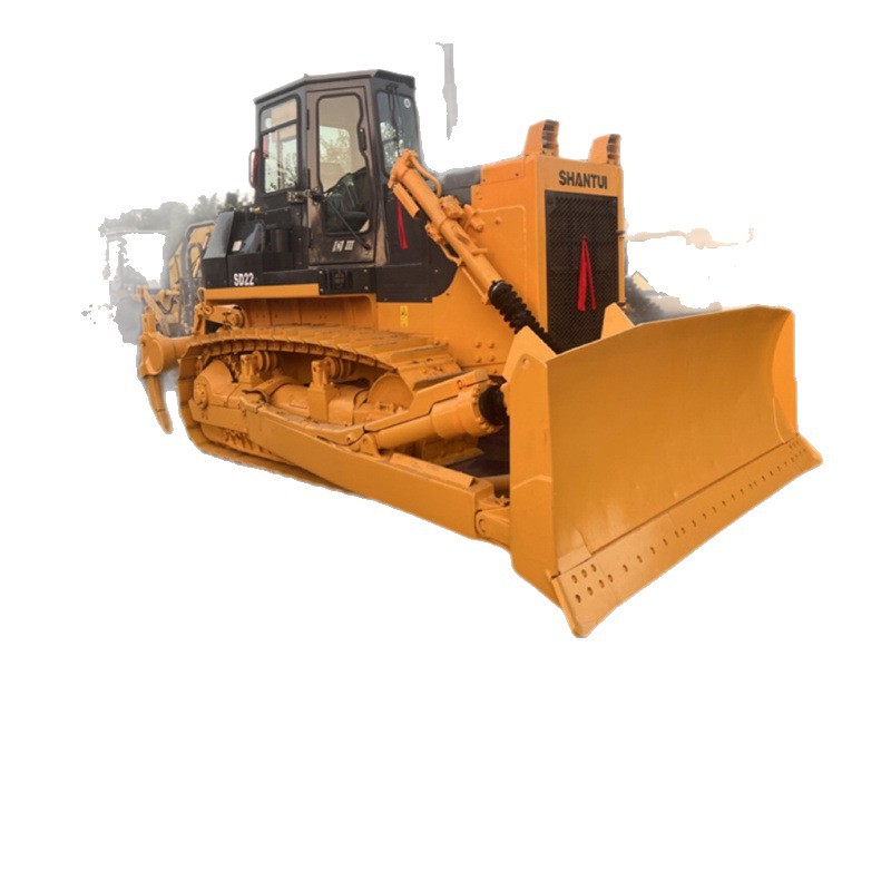 Fábrica de suministro noventa por ciento Xinshan push 220 320 bulldozer prueba de sitio en stock image 6