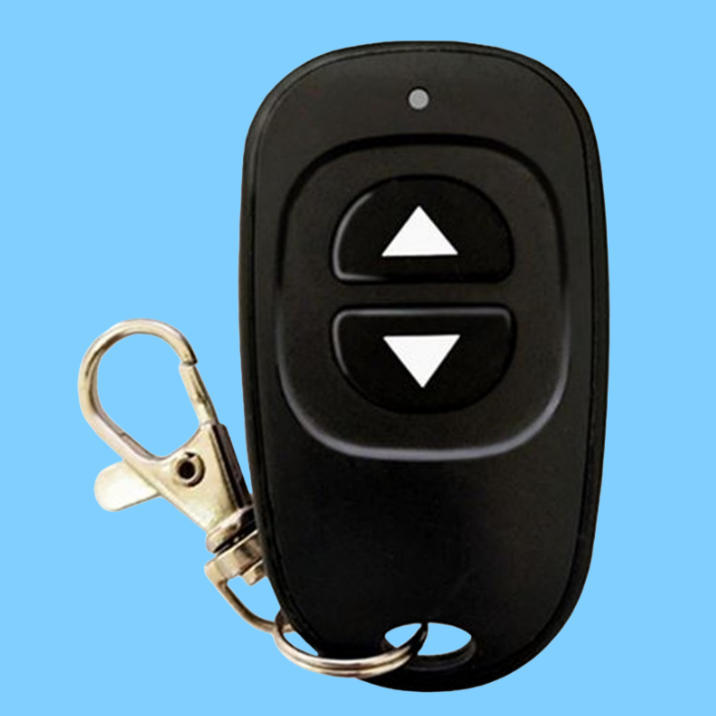 433无线发射器固定码白色黑色鸭蛋1键2键3键4键EV1527学习遥控器