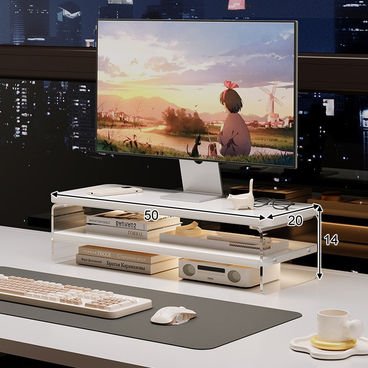 Doble capa-50cm-blanco