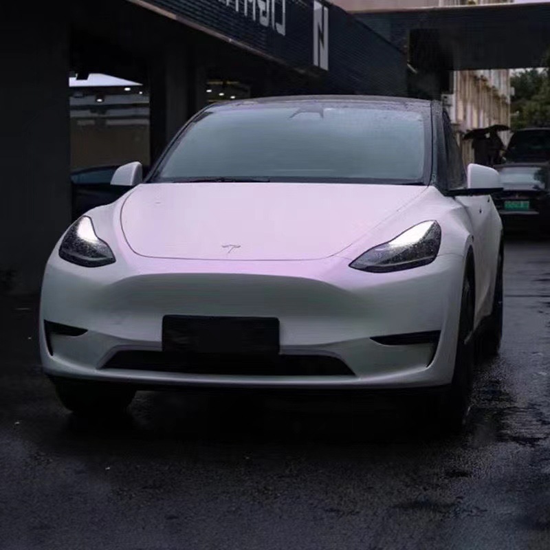 Wholesale Car Color Changing Film Pet Base Crystal Piano Black Porcelain Blue Lavender Full Car Color Changing Film Full Roll