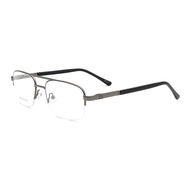 KUM spot wholesale new full frame men's business myopia glasses spring leg glasses can be made of blue light