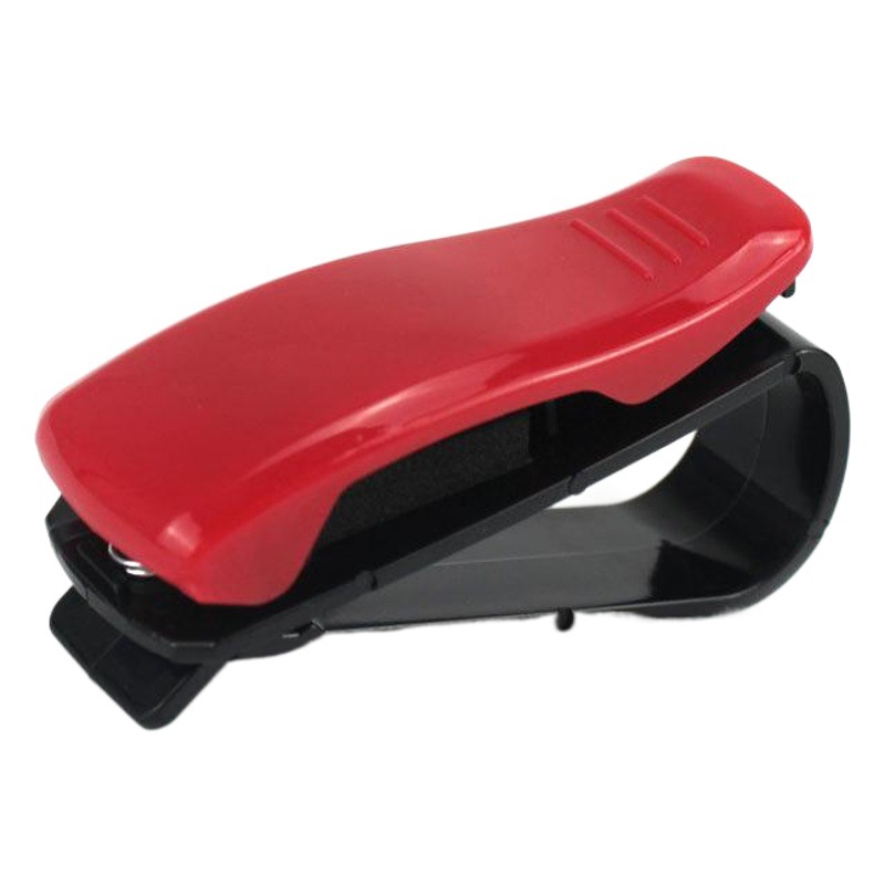 Car S-shaped glasses clip car multifunctional sunglasses bracket sun visor storage clip card bill clip wholesale