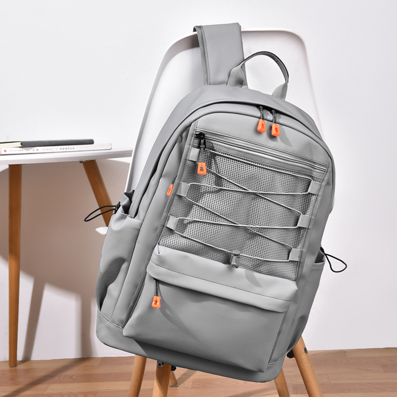 New Men's Backpack with Large Capacity, Trendy and Casual Outdoor Travel Bag, Lightweight and Stress Reducing Student Backpack, Computer Bag_voghion.com