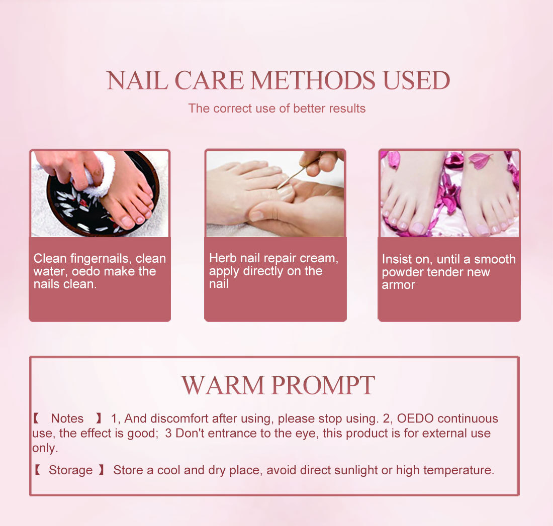 OEDO nail lotion OEDO016 HERBAL NOURISHING FINGERNAIL Item Picture