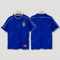98 brazil away short-sleeved unprinted number