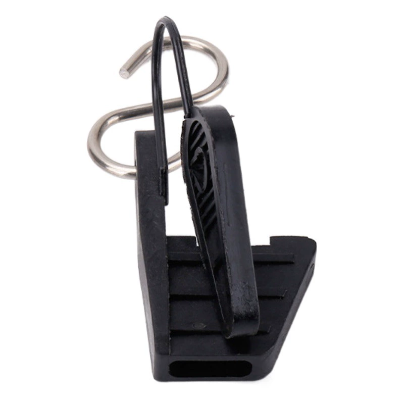 Зажим для неоптического кабеля FTTH зажим для натяжения оптического кабеля зажим для утконоса в форме бабочки аксессуары для оптического волокна фиксированный крюк плоское сопло