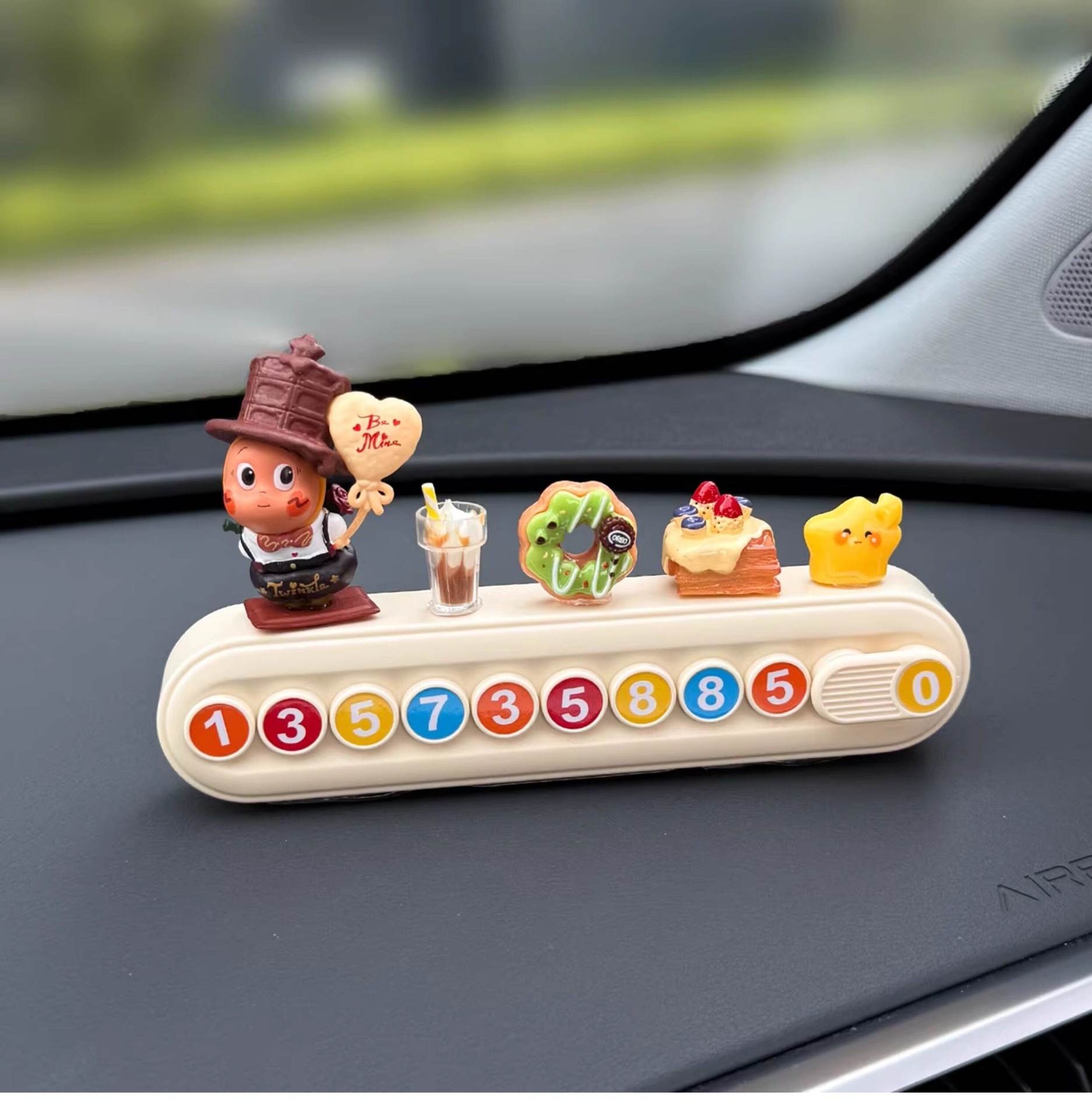 Temporary Parking Number Plate with Star Design for Car, Creative 2026 New Model with a High-End Feel for Women