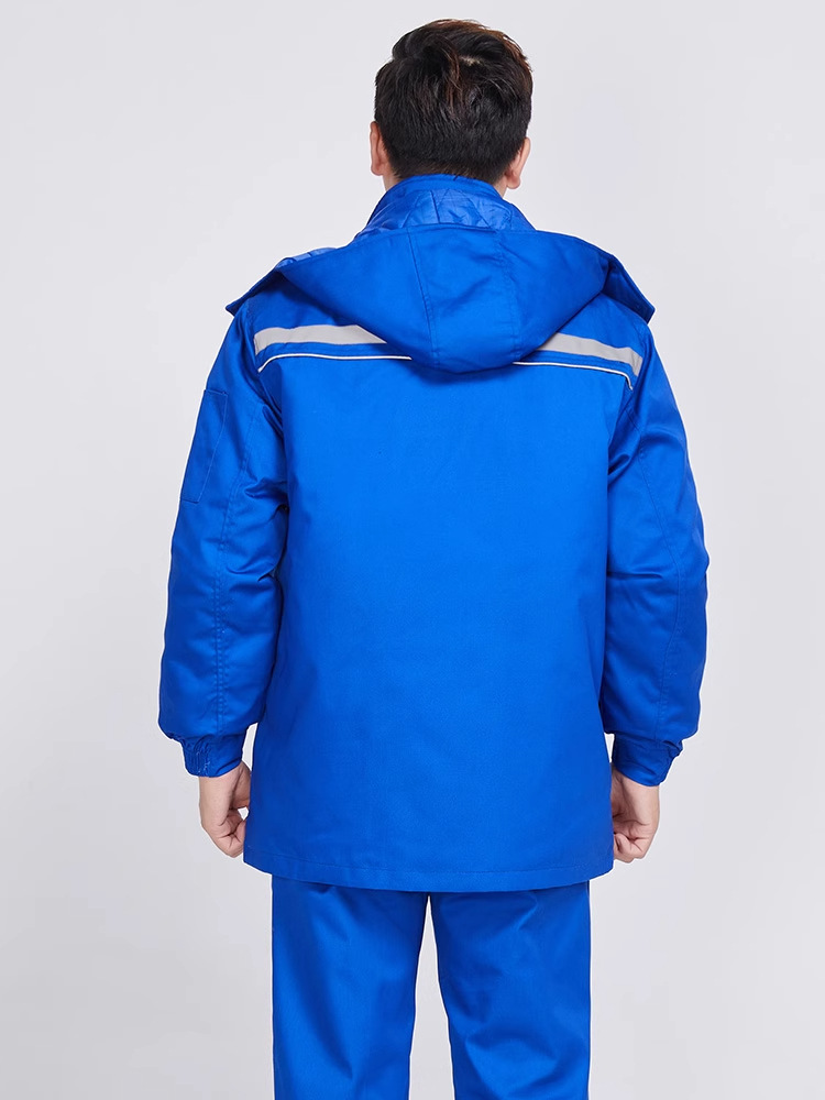 invierno antiestático ropa de trabajo chaqueta de algodón estación de servicio de petróleo y petroquímico ropa de algodón construcción de gas explosión ropa de algodón química