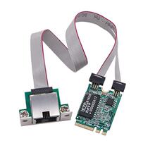 miniPCIeǧ�׆�늿ڷ������W��I210AT GbE��̫�WRJ45�m��M.2 A+E
