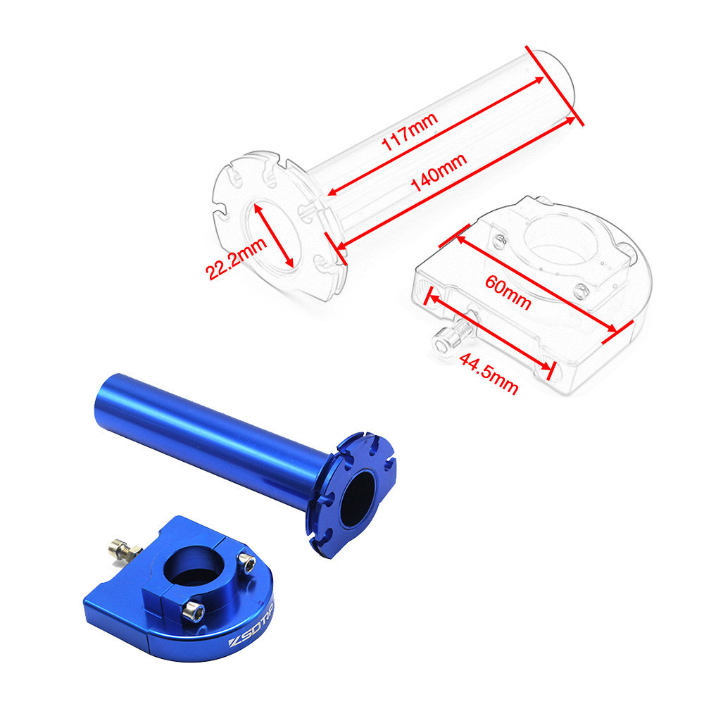 Cross-Border E-Commerce Multi-Aluminum Alloy Motorcycle Large Torque Oil Throttle Suitable for Handlebar Motorcycle Accessories Material Car
