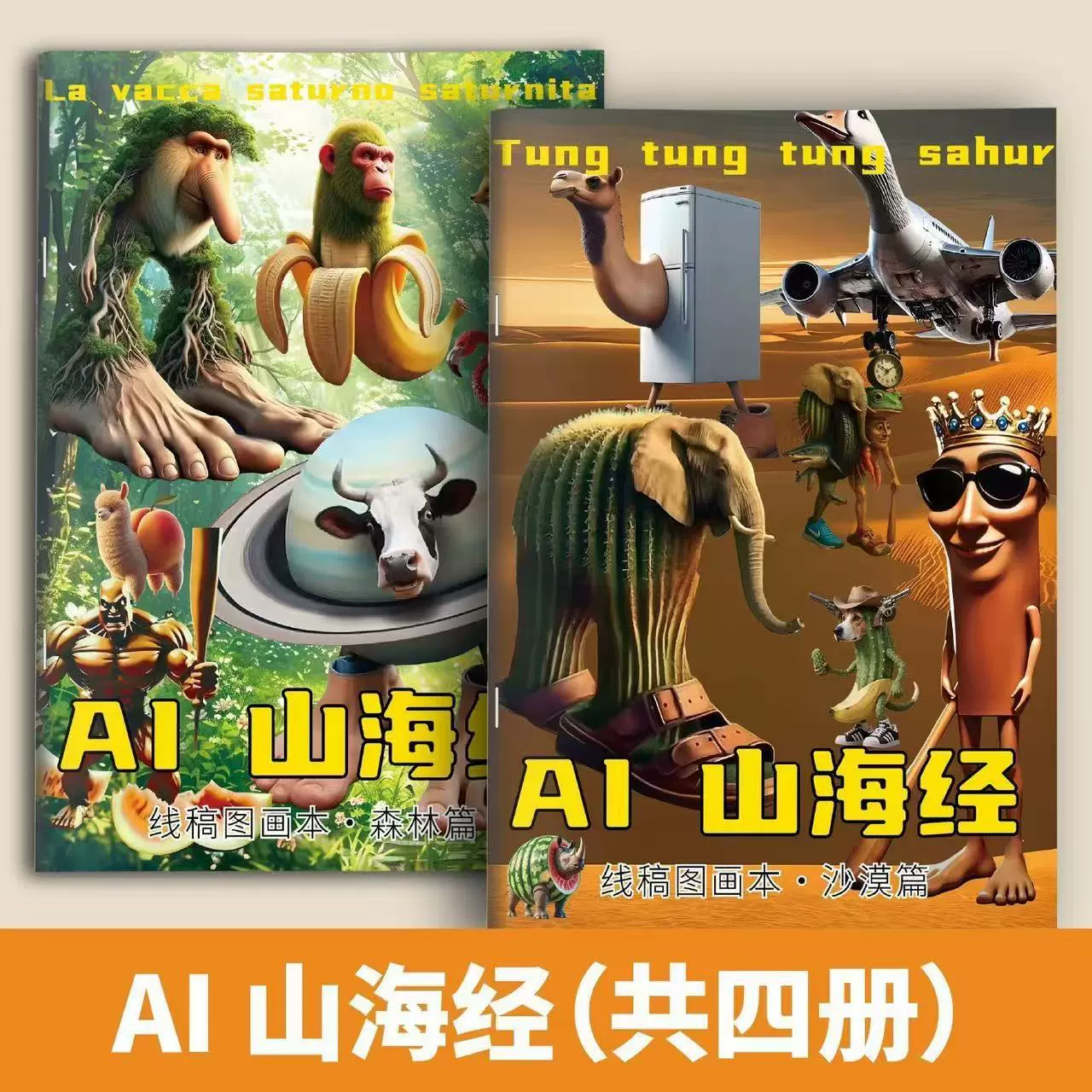 Описанная серия зарубежных гор и морей