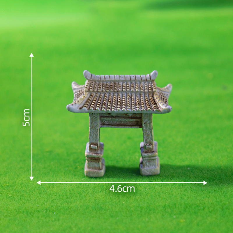 微景观创意木板石头栅栏短桥 园艺造景diy装饰品配件生态瓶小摆件|undefined