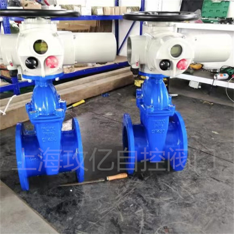 攻亿Z945X-10Q/16Q 开关型多回转电动闸阀 软密封DN400铸铁闸阀