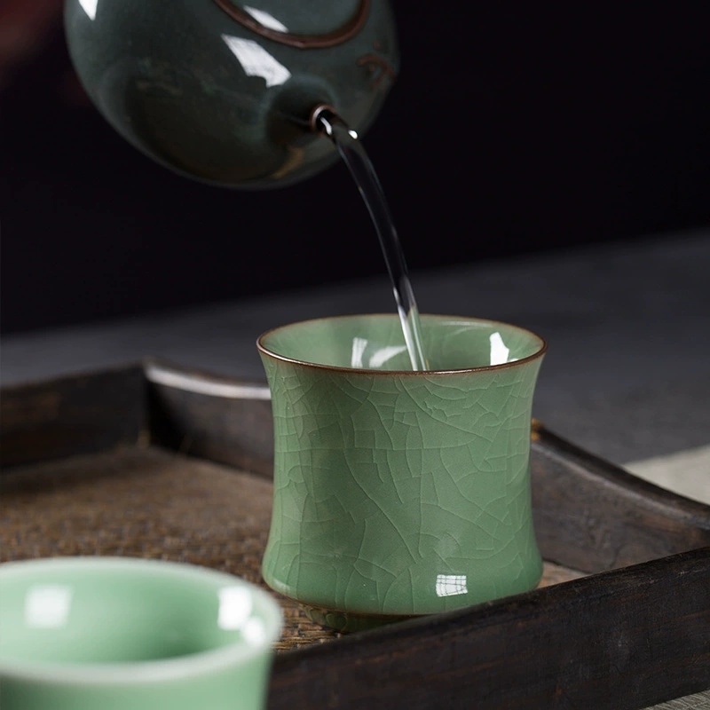 Керамическая чаша для дома Ceramic tea cup for home use, set, simple and elegant design, Birthday gift