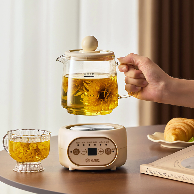 小南瓜养生杯办公室小型全自动加厚玻璃保温家用多功能煮茶养生壶|undefined