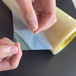 现货3M高温胶纸烫金铜版铝版高温双面胶烫金机耐高温不移位双面胶