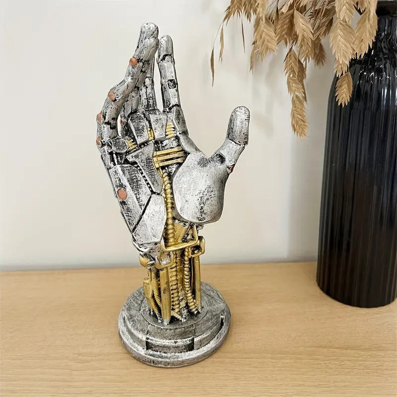 Cyberpunk Ornamento Asura Game Handpiece Stand Anillo Bracelet Stand de escritorio Fotografía de fondo