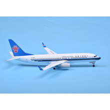 20cm仿真南方航空波音737-800民航合金客機飛機模型擺件禮物禮品