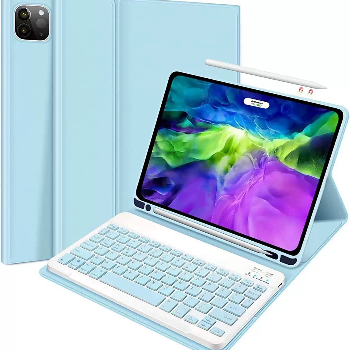 Apple, совместимая клавиатура, защитный чехол, 11A, bluetooth