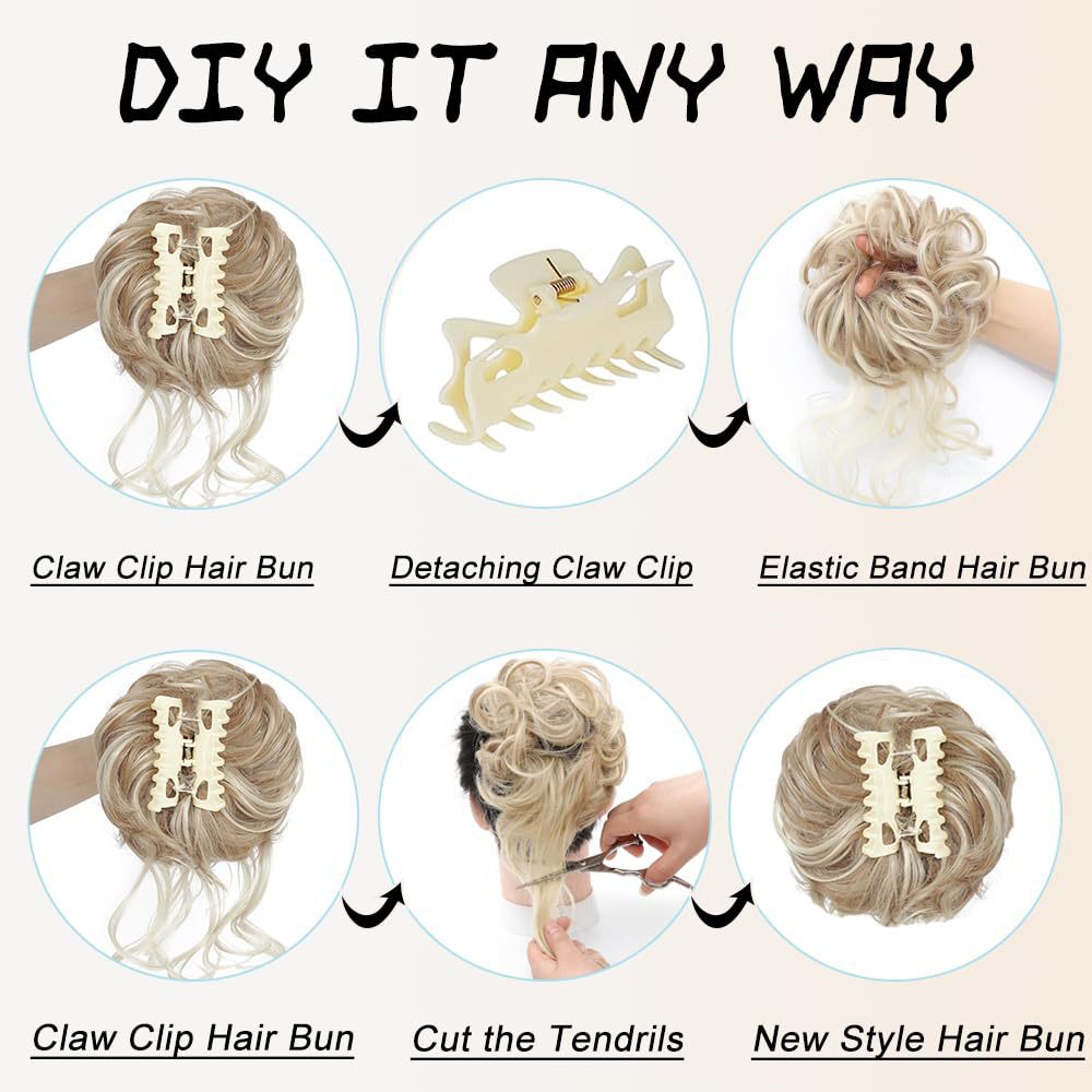 Lazy Long Beard Scrunchie Hair Band - Image 4
