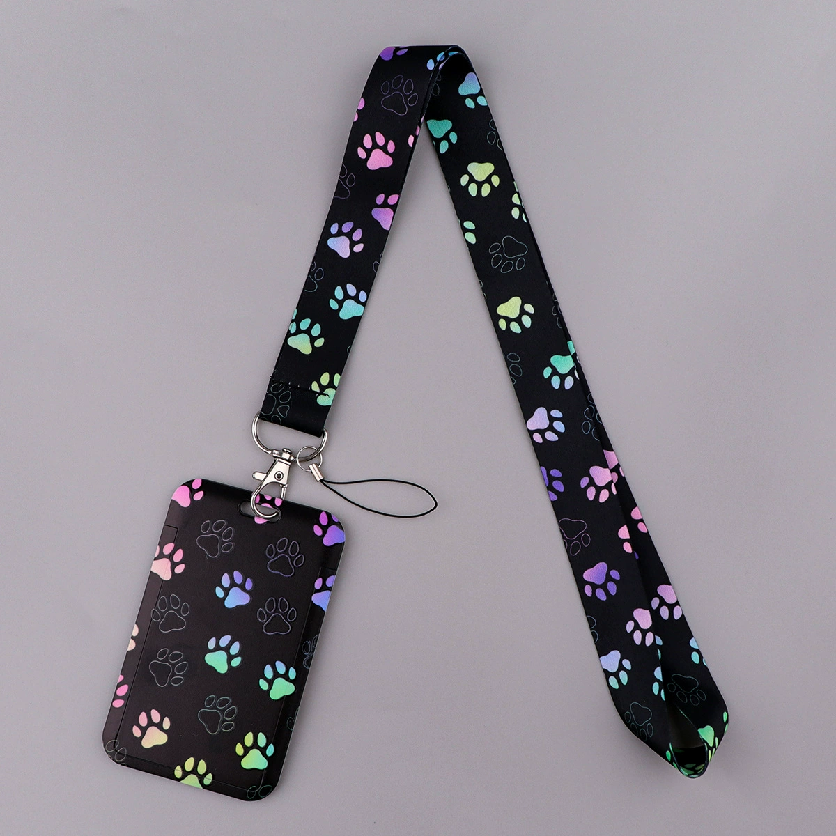 Mobile phone, strap, card holder, universal protective travel card case for students