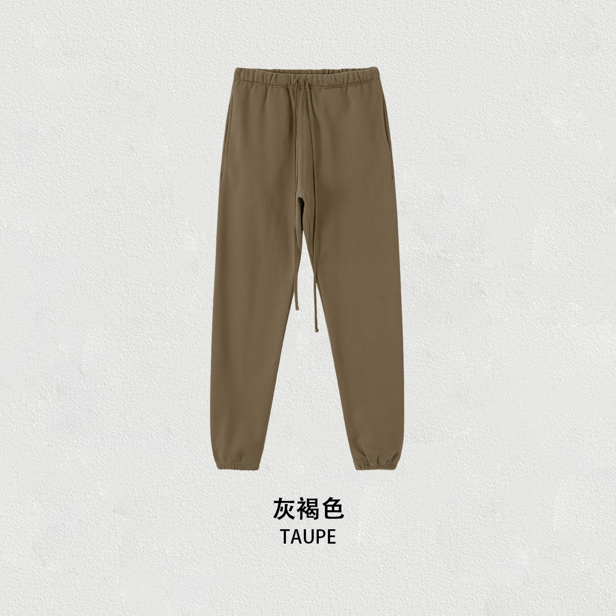 Colección caliente transfronteriza de ropa de hombre europea y americana otoño e invierno nuevos productos más terciopelo engrosado 350g traje de pantalón de suéter de hombre de marca de moda estadounidense