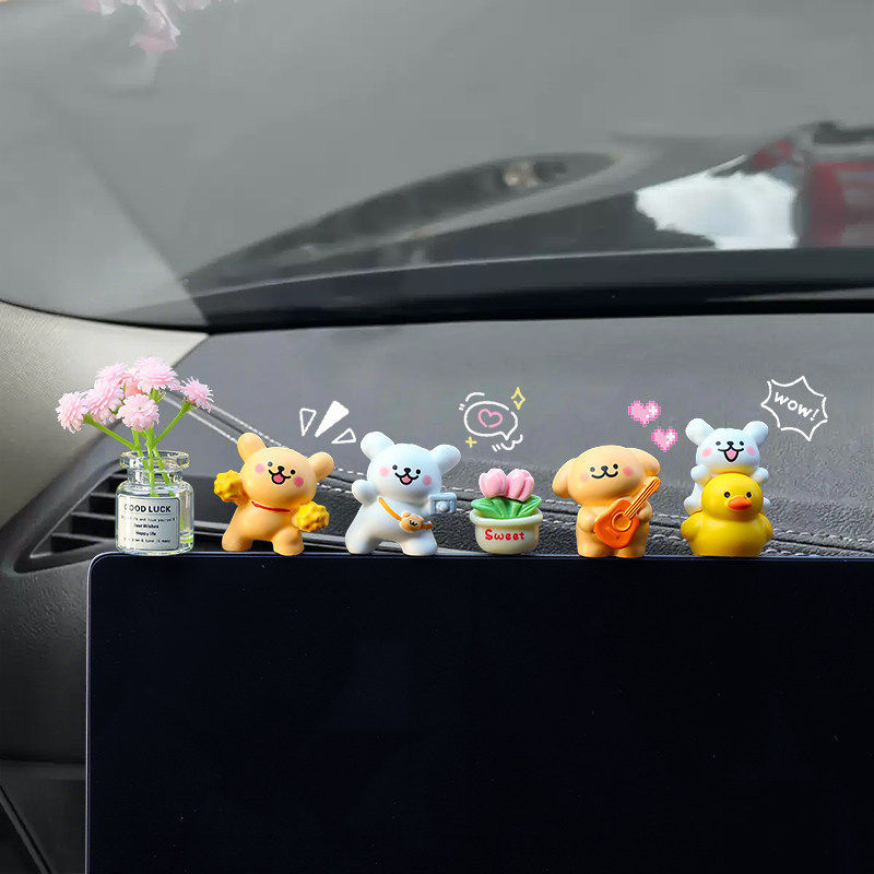 Line Drawing Puppy Temporary Parking Number Plate 2026 New Cartoon Cute Mobile Phone Number Plate for Moving Car