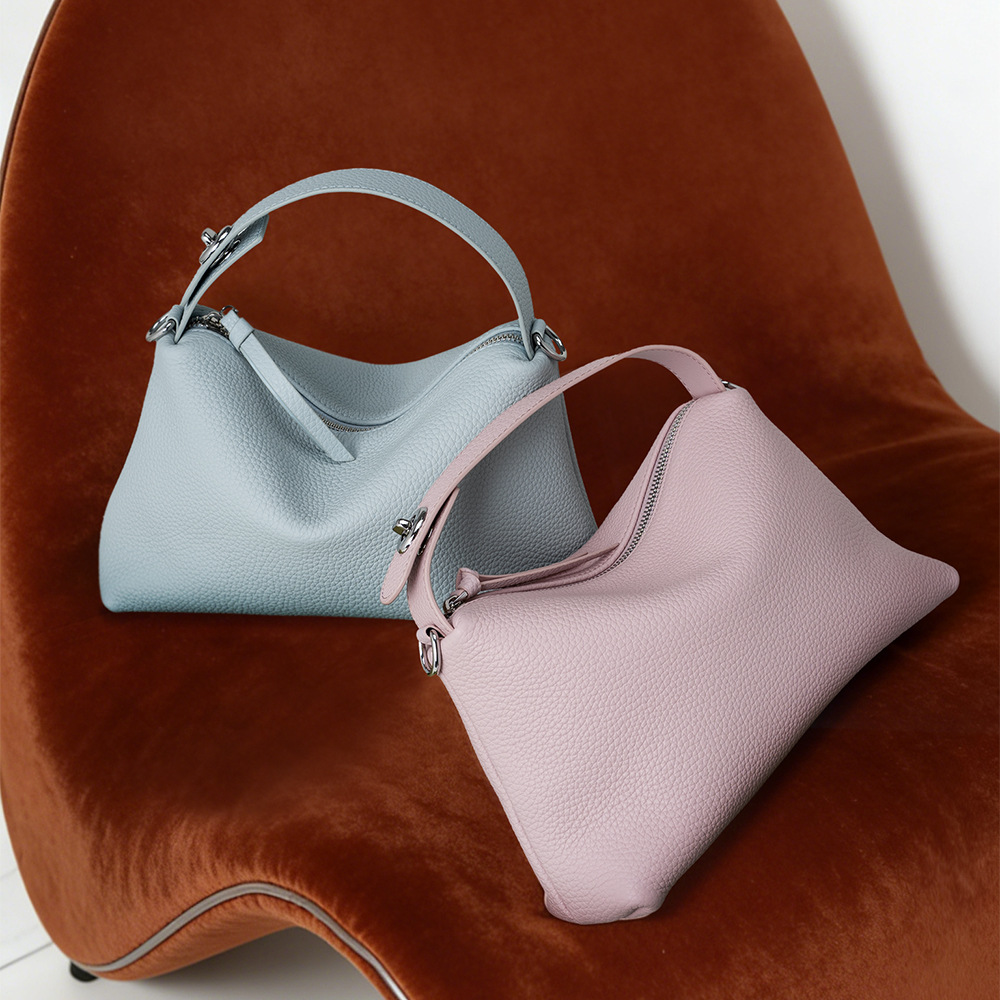 Women's New Luxury Genuine Leather Handbag - Trendy Minimalist Versatile Shoulder Bag & Commuter Crossbody Bag - Thumbnail 2