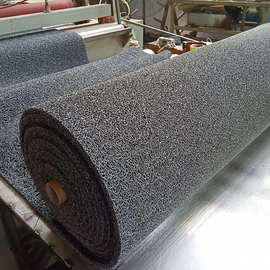 透底丝圈地垫pvc防滑垫耐磨垫子减压防滑工业漏水通底脚垫淘金毯