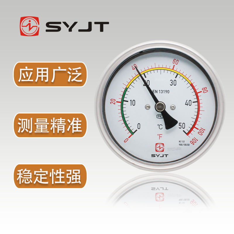 轴向型 双金属温度计 WSS-301、401、501上仪集团