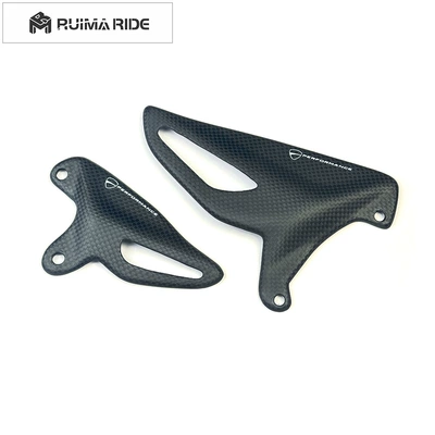Suitable for Ducati Street Fighter V4 V4S V4R V2 Carbon Fiber Pedal Protection Wing Pedal (Motorcycle pedals) - 3k-carbon-fiber