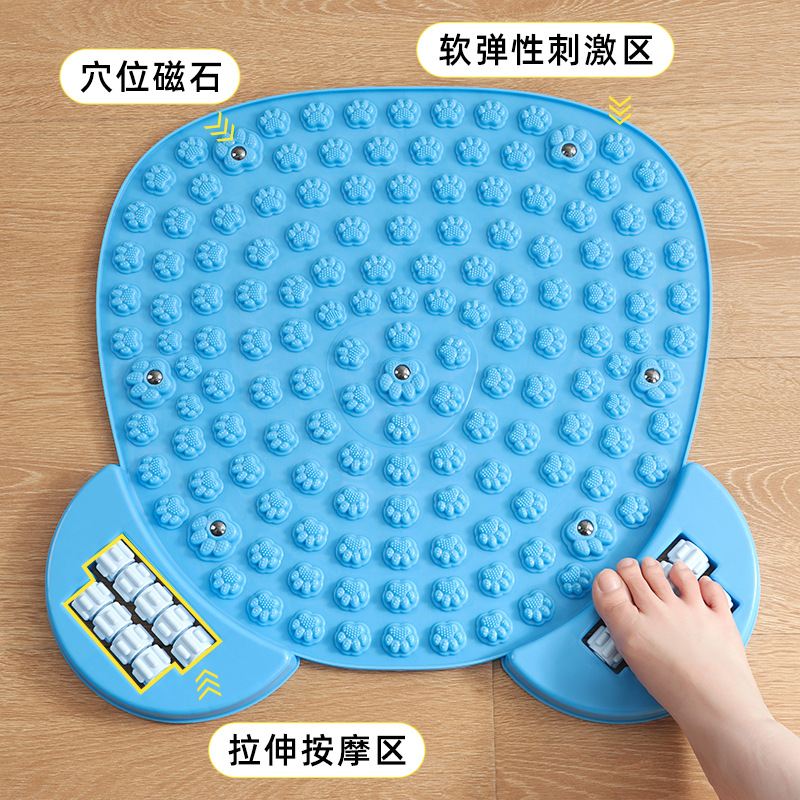指押さえ板第三世代マッサージホイール付き新型足裏マッサージクッション超痛足裏クッション指押さえ板超大型号