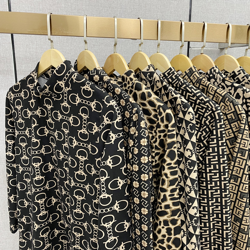 New Autumn and Winter German Velvet Cationic Bottoming Shirt for Women with Elastic Double-Sided Velvet Long-Sleeved Top for Middle-Aged and Elderly Mothers