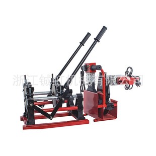 Supply Pe63-200 Hand Push Two-Ring Welding Machine Plastic Pipe Welding Equipment Hot Melt Butt Welding Machine