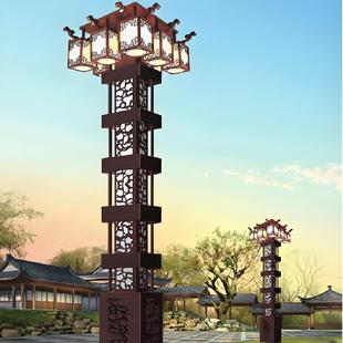 景观灯方形庭院灯柱户外灯3米led防水超亮景区公园小区太梅桦灯饰