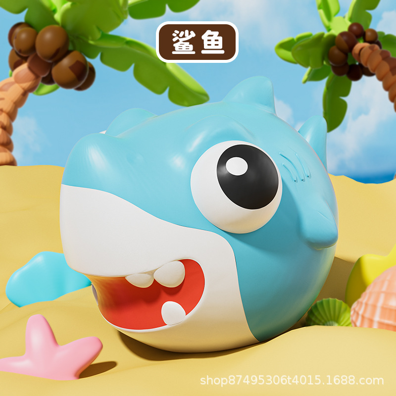 폭발적인 눈 바다 핀치-상어