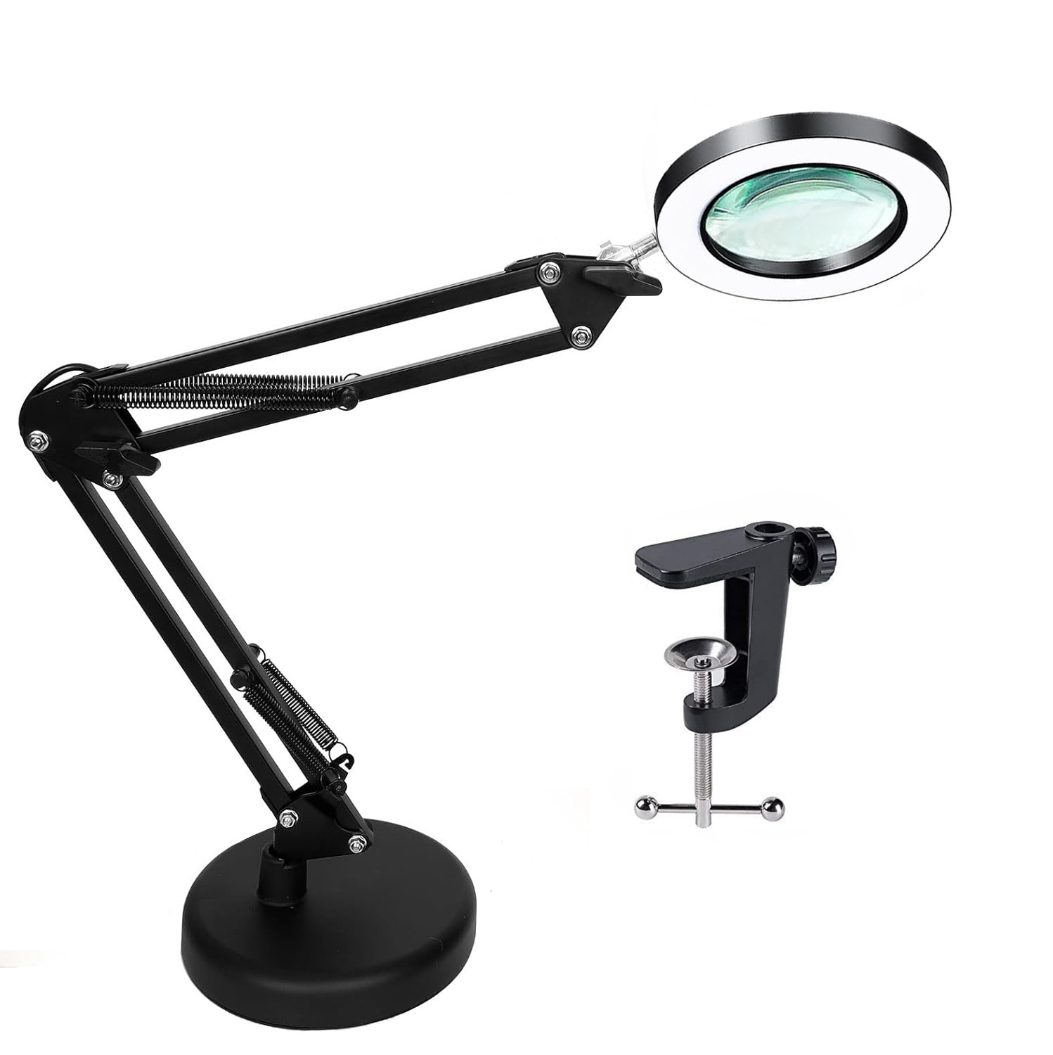 Soldadura transfronteriza mantenimiento lupa lámpara de escritorio de reparación de uñas de cejas protectoras de ojos lámpara de trabajo protectoras de ojos LED luz de lectura