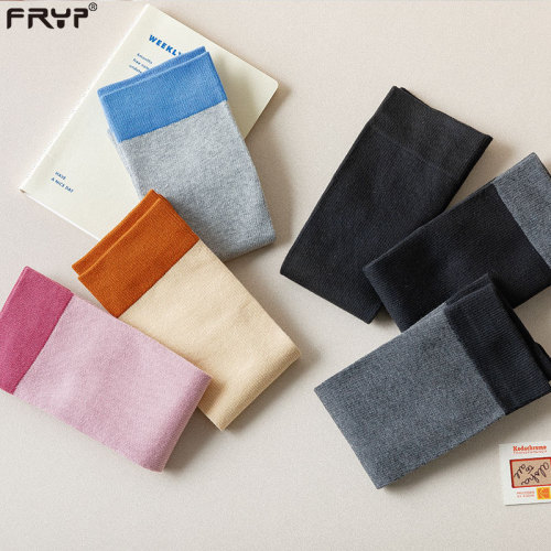 Four-season socks for women in autumn and winter, thigh-high micro-pressure stovepipe stockings, high-foot stepping socks, half-knee calf socks
