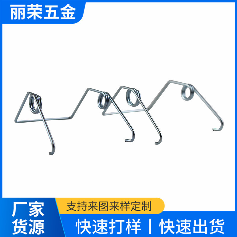 扭转回力弹簧文具夹子回力弹簧塑料发夹扭转回力弹簧支持定 制