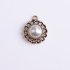 Retro crystal from pearl, accessory, Chanel style