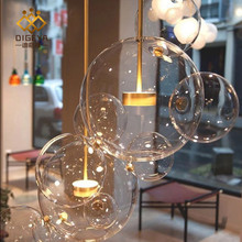 北欧意大利设计师创意肥皂泡泡米奇玻璃吊灯客厅餐厅橱窗后现代灯