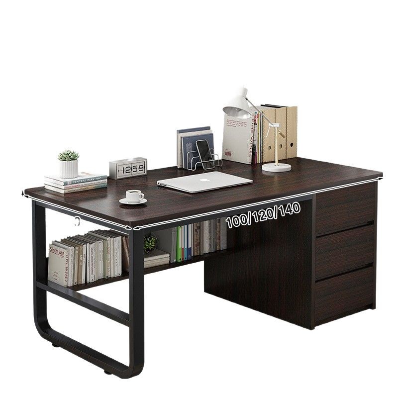 Mesa de oficina moderna y sencilla mesa y silla de personal de oficina sala de alquiler mesa de trabajo larga mesa de computadora