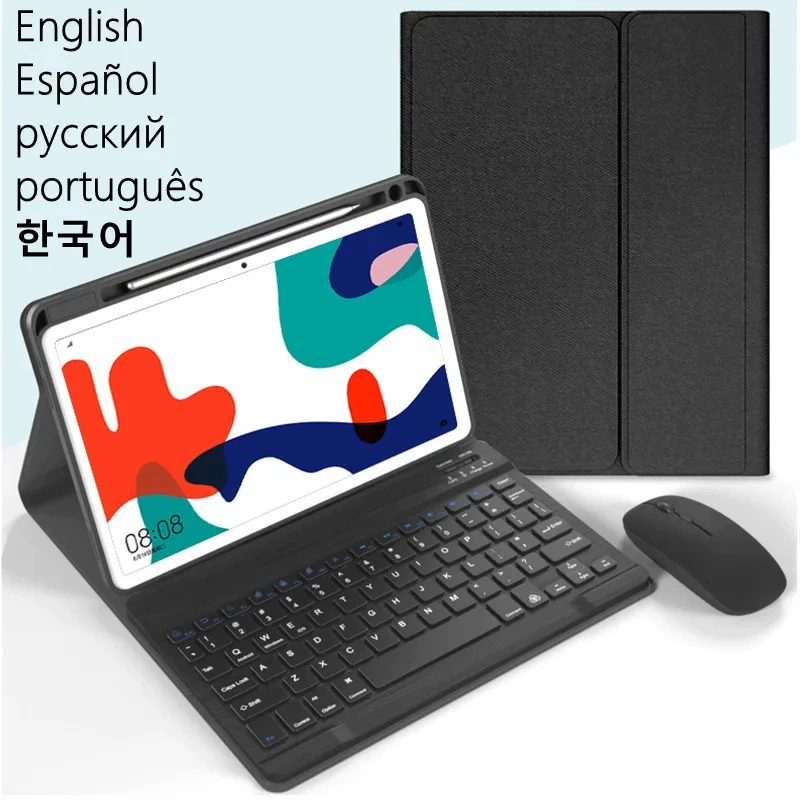 Чехол-защитa для планшета Honor, совместимый с клавиатурой, X8, 8A, Bluetooth