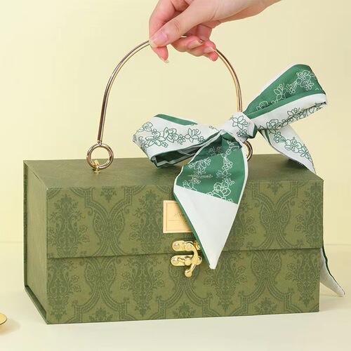 New Mid-Autumn Gift Box Ribbon Tying Gift Box Decoration Long Strip Floating Ribbon Accessory Ancient Style Hair Ribbon Butterfly Knot Scarf