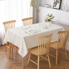凤尾花布艺长方形桌布家用北欧简约餐厅大饭店酒店台布餐桌布批发