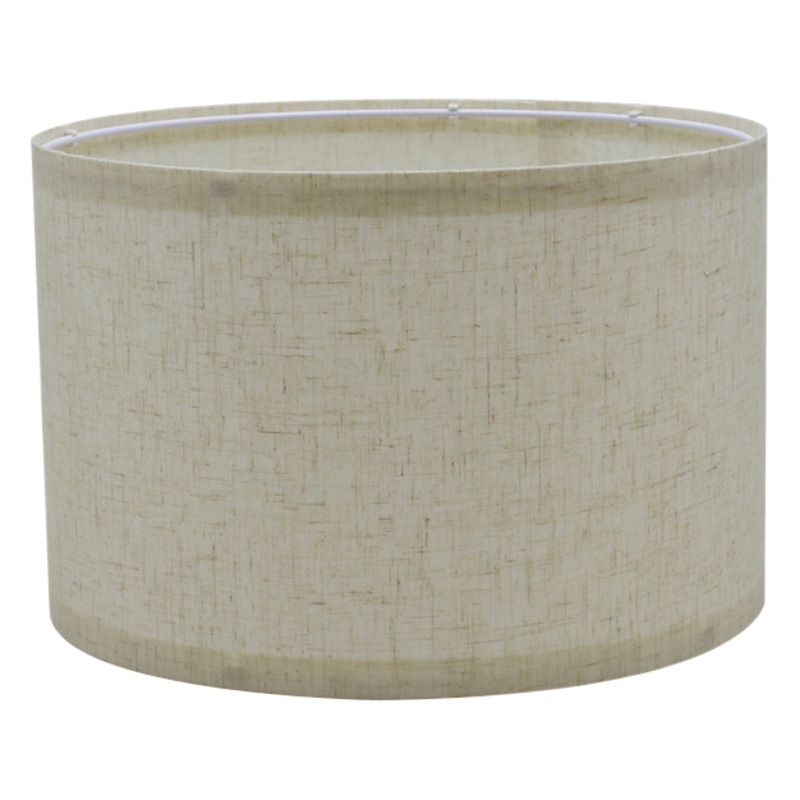 PVC algodón Lino pergamino material pantalla Shell cubierta moderna lámpara de pared simple tela lámpara
